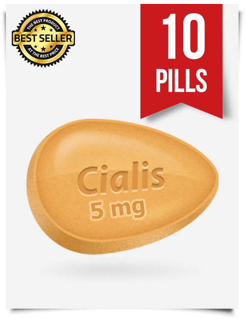 Cialis 5 mg Online x 10 Tablets