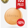 Levitra 10 mg x 100 Tablets