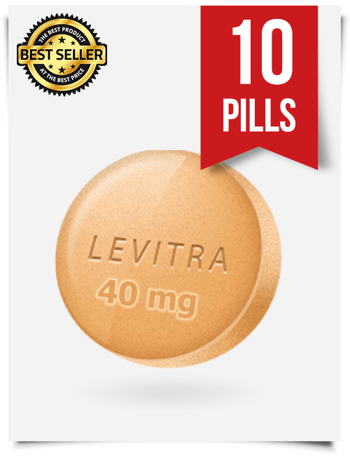 Levitra 40 mg x 10 Tablets