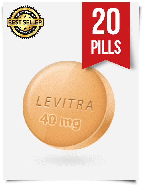 Levitra 40 mg x 20 Tablets