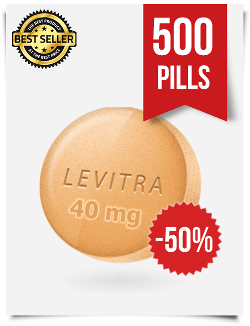Levitra 40 mg x 500 Tablets