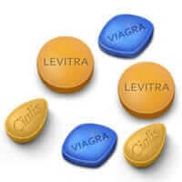 Viagra, Cialis, Levitra pills